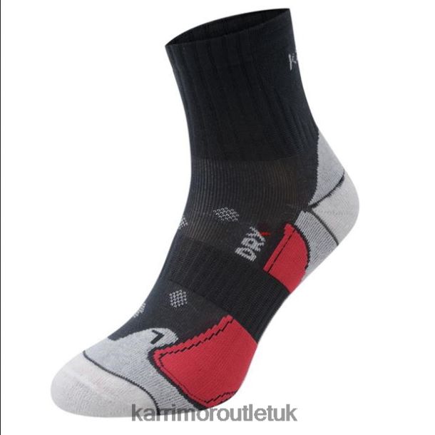 Karrimor Boots UK - Accessories Karrimor 2 pack Running Socks Mid Grey Women R04TL049