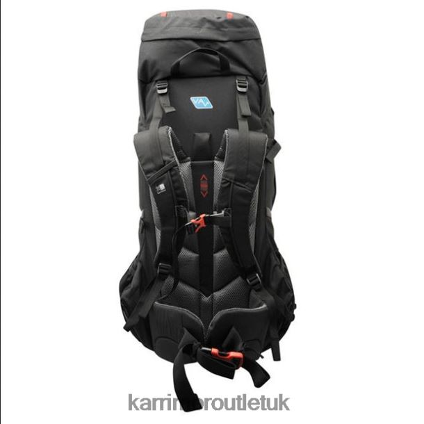 Karrimor Boots UK - Accessories Karrimor Leopard 65 Rucksack Black/Red Unisex R04TL0226