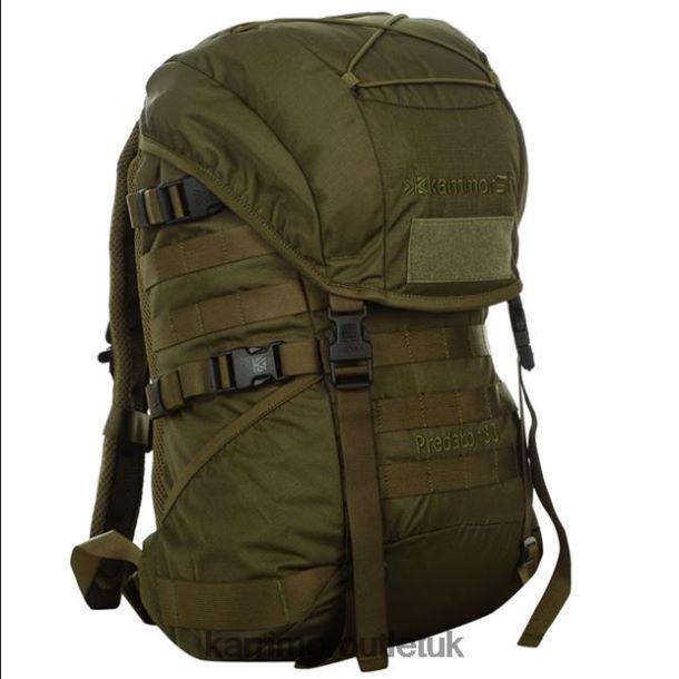 Karrimor Boots UK - Accessories Karrimor Predator 30 Litre Rucksack Olive Unisex R04TL0238