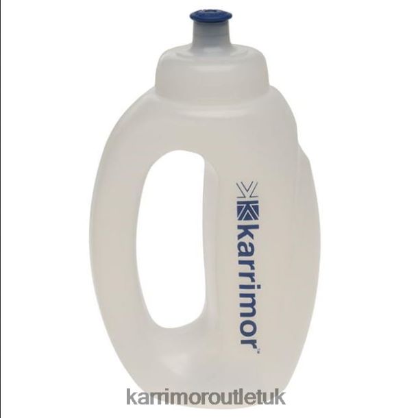 Karrimor Boots UK - Accessories Karrimor Run Water Bottle White/Navy Unisex R04TL061