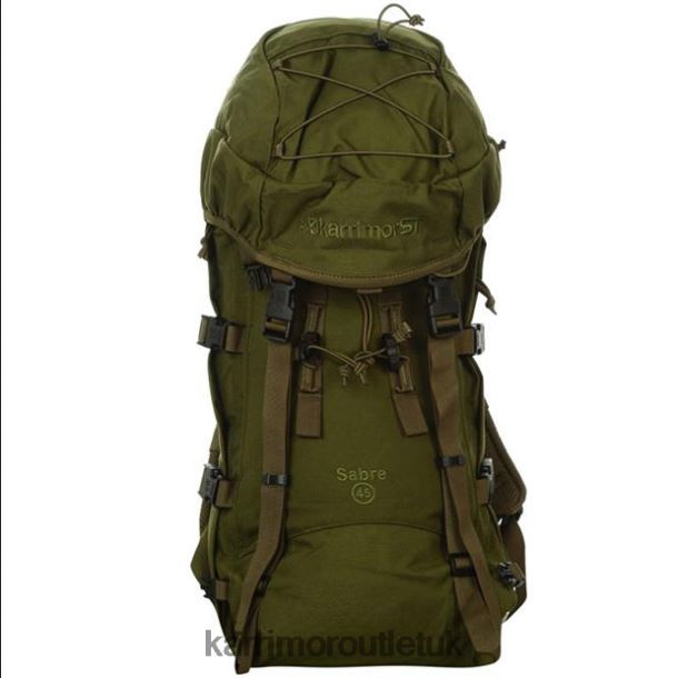 Karrimor Boots UK - Accessories Karrimor Sabre 45 Litre Rucksack Olive Unisex R04TL0235