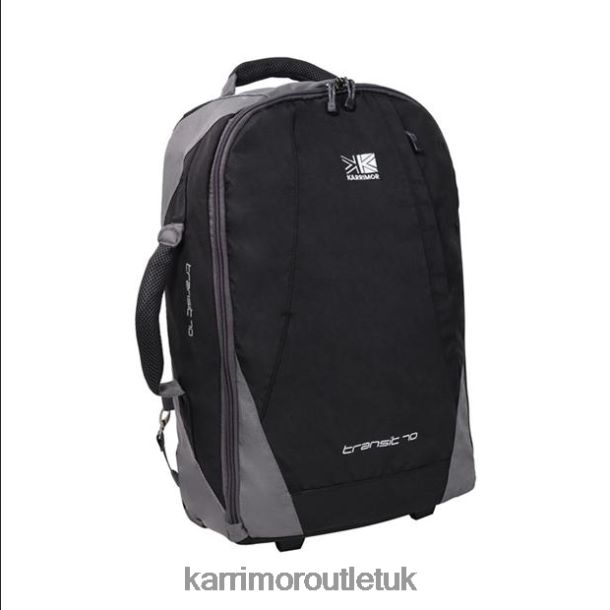 Karrimor Boots UK - Accessories Karrimor Transit Wheel Suitcase Black Unisex R04TL0229