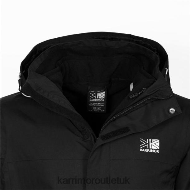 Karrimor Boots UK - Clothing Karrimor 3 in 1 Weathertite Jacket Black Men R04TL0175