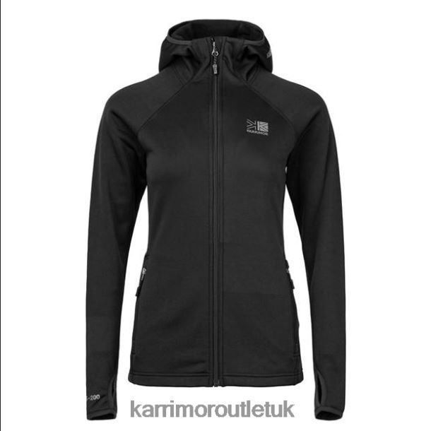 Karrimor Boots UK - Clothing Karrimor Fleece Hoodie Black Unisex R04TL0283