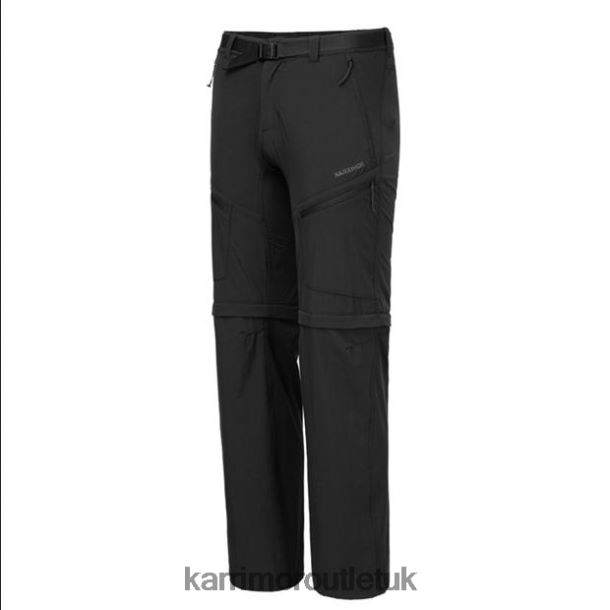 Karrimor Boots UK - Clothing Karrimor Panther Zipped Trousers Black Unisex R04TL0274