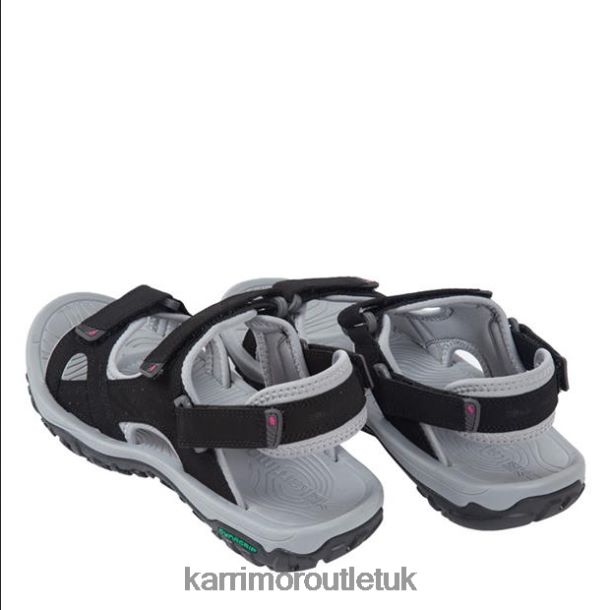 Karrimor Boots UK - Footwear Karrimor Antibes Sandals Black Women R04TL0112