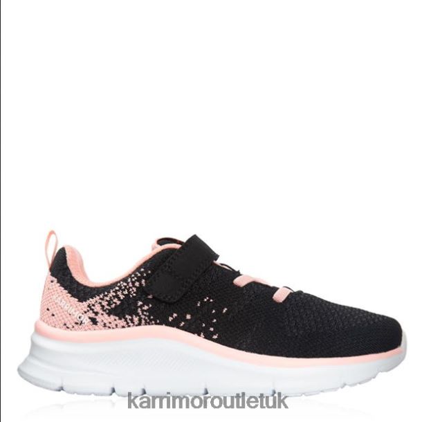 Karrimor Boots UK - Footwear Karrimor Duma 6 Running Shoes Black/Pink Girls R04TL0286