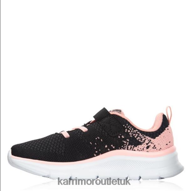 Karrimor Boots UK - Footwear Karrimor Duma 6 Running Shoes Black/Pink Girls R04TL0286