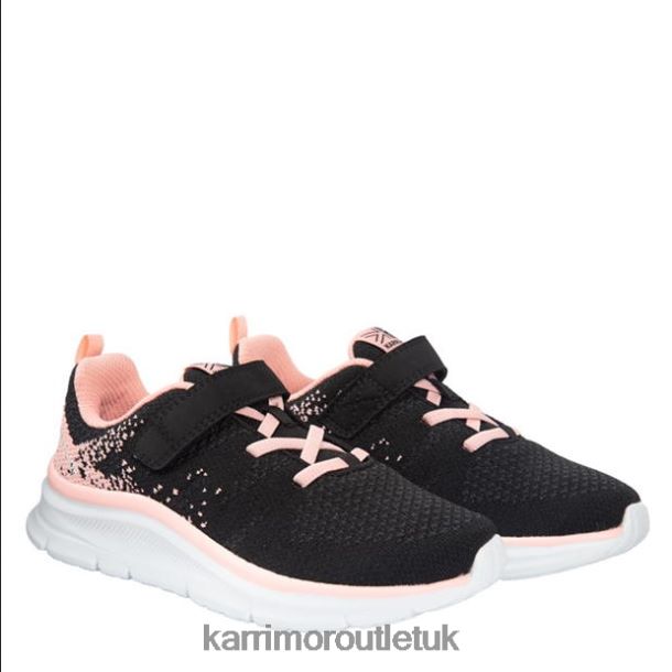 Karrimor Boots UK - Footwear Karrimor Duma 6 Running Shoes Black/Pink Girls R04TL0286