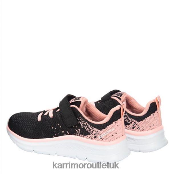 Karrimor Boots UK - Footwear Karrimor Duma 6 Running Shoes Black/Pink Girls R04TL0286