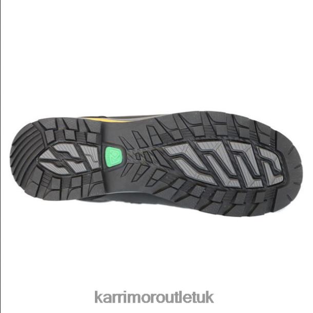 Karrimor Boots UK - Footwear Karrimor Hot Rock Walking Boots Charcoal/Yellow Men R04TL076