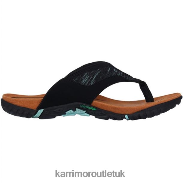 Karrimor Boots UK - Footwear Karrimor Lounge FF Ld33 Black/Aqua Unisex R04TL0109