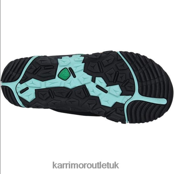 Karrimor Boots UK - Footwear Karrimor Lounge FF Ld33 Black/Aqua Unisex R04TL0109