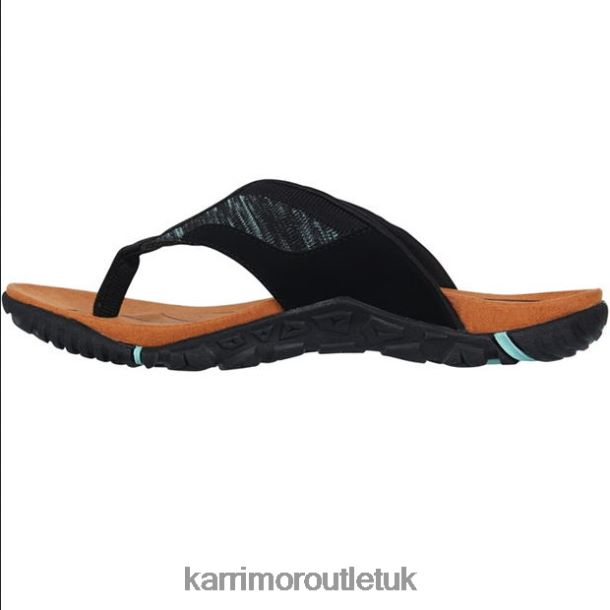 Karrimor Boots UK - Footwear Karrimor Lounge FF Ld33 Black/Aqua Unisex R04TL0109