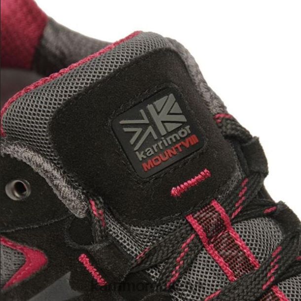 Karrimor Boots UK - Footwear Karrimor Mount Low Walking Shoes Black/Pink Women R04TL094