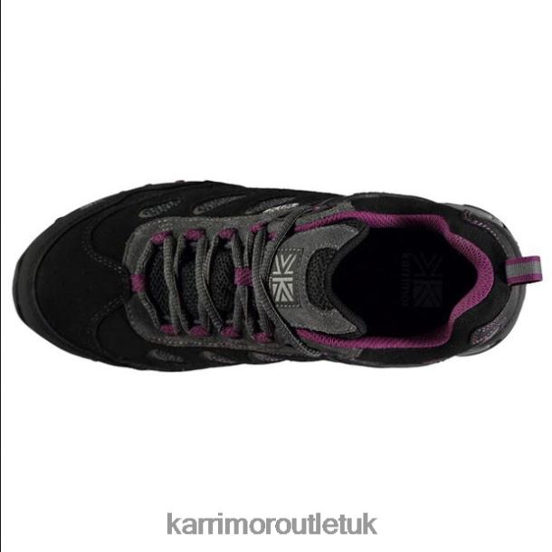 Karrimor Boots UK - Footwear Karrimor Ridge WTX Walking Shoes Charcoal Women R04TL0100