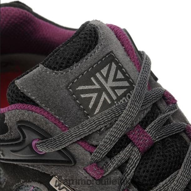 Karrimor Boots UK - Footwear Karrimor Ridge WTX Walking Shoes Charcoal Women R04TL0100