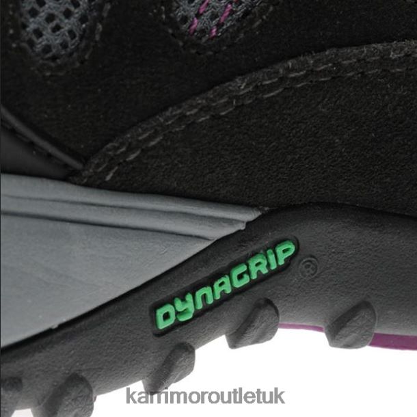 Karrimor Boots UK - Footwear Karrimor Ridge WTX Walking Shoes Charcoal Women R04TL0100