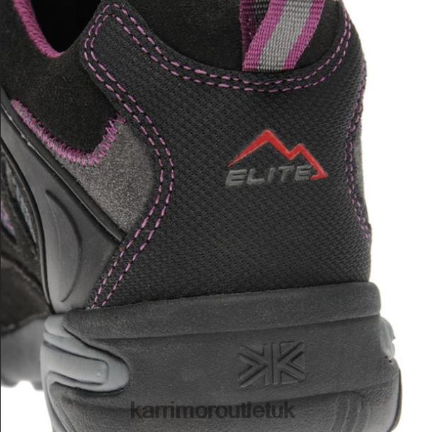 Karrimor Boots UK - Footwear Karrimor Ridge WTX Walking Shoes Charcoal Women R04TL0100