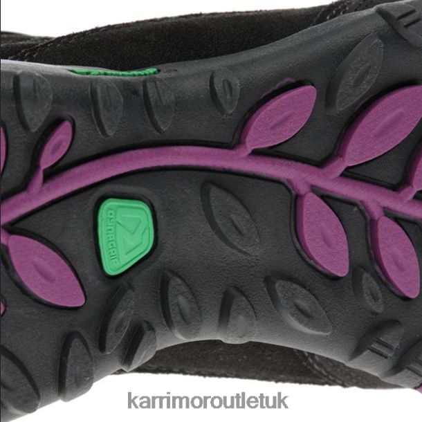 Karrimor Boots UK - Footwear Karrimor Ridge WTX Walking Shoes Charcoal Women R04TL0100