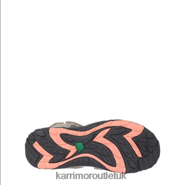 Karrimor Boots UK - Footwear Karrimor Salina Leather Walking Sandals Beige Women R04TL0106