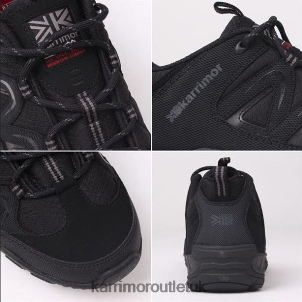 Karrimor Boots UK - Footwear Karrimor Summit Walking Shoes Black Men R04TL079