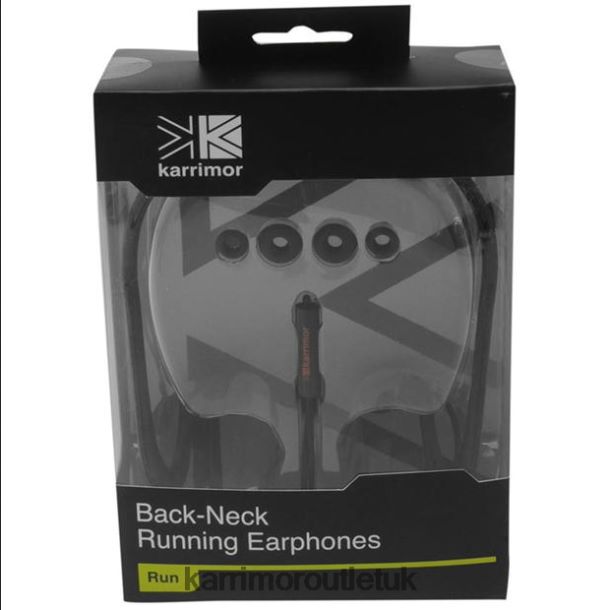 Karrimor Sandals UK - Accessories Karrimor Band Running Earphones Black Unisex R04TL044