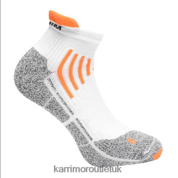 Karrimor Sandals UK - Accessories Karrimor Marathon Socklets White Men R04TL060