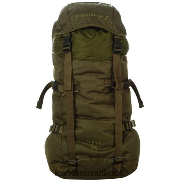 Karrimor Sandals UK - Accessories Karrimor Sabre 30 Litre Rucksack Olive Unisex R04TL0234