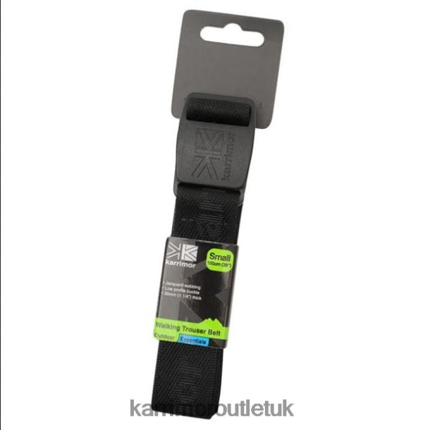 Karrimor Sandals UK - Accessories Karrimor Walking Trouser Belt Black Men R04TL0204