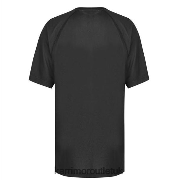 Karrimor Sandals UK - Clothing Karrimor Aspen Technical T Shirt Black/Charcoal Men R04TL0183