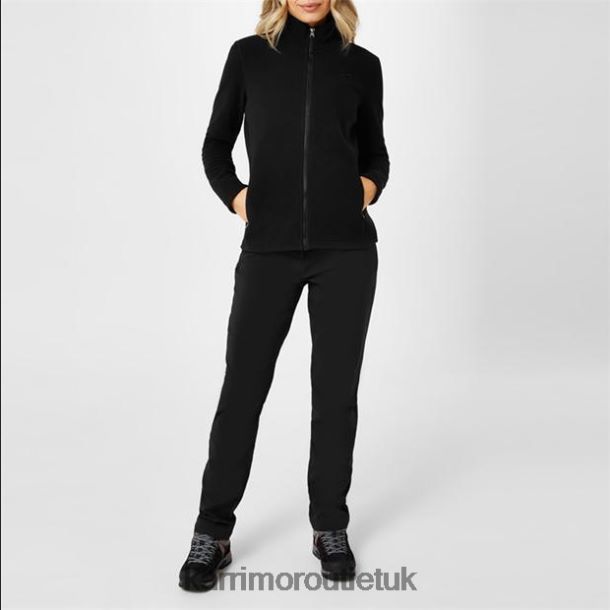 Karrimor Sandals UK - Clothing Karrimor Fleece Jacket Black Women R04TL0195