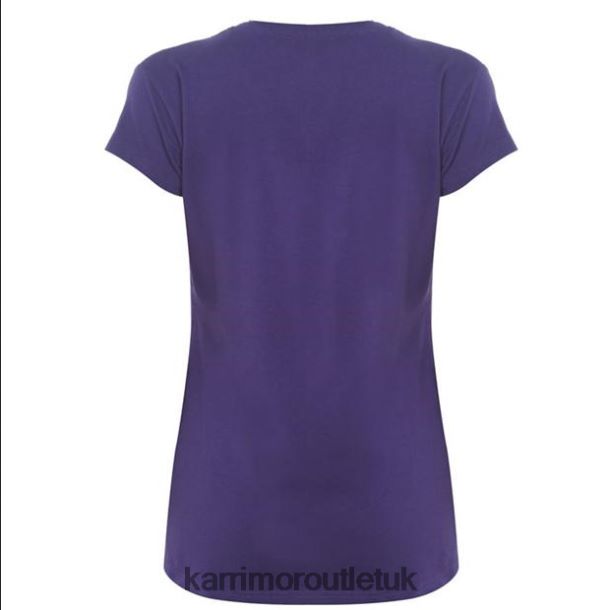 Karrimor Sandals UK - Clothing Karrimor Graphic T-Shirt Indigo Women R04TL0186