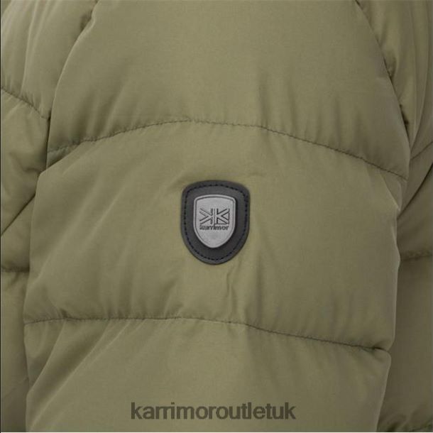 Karrimor Sandals UK - Clothing Karrimor Long Down Jacket Khaki Women R04TL0249