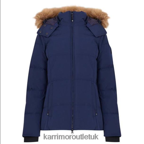 Karrimor Sandals UK - Clothing Karrimor Orbit Down Jacket Navy Women R04TL0246