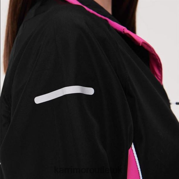 Karrimor Sandals UK - Clothing Karrimor Running Jacket Black/Pink Women R04TL08