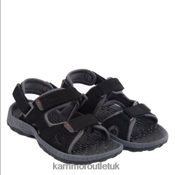 Karrimor Sandals UK - Footwear Karrimor Antibes Sandals Black/Charcoal Kids R04TL0114