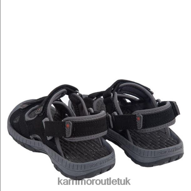 Karrimor Sandals UK - Footwear Karrimor Antibes Sandals Black/Charcoal Kids R04TL0114