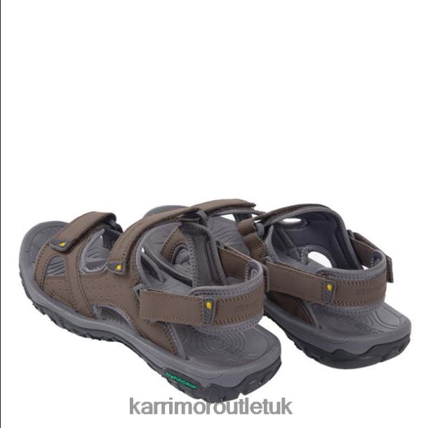 Karrimor Sandals UK - Footwear Karrimor Antibes Sandals Brown Men R04TL084