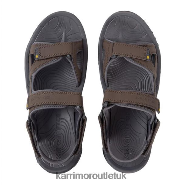 Karrimor Sandals UK - Footwear Karrimor Antibes Sandals Brown Men R04TL084