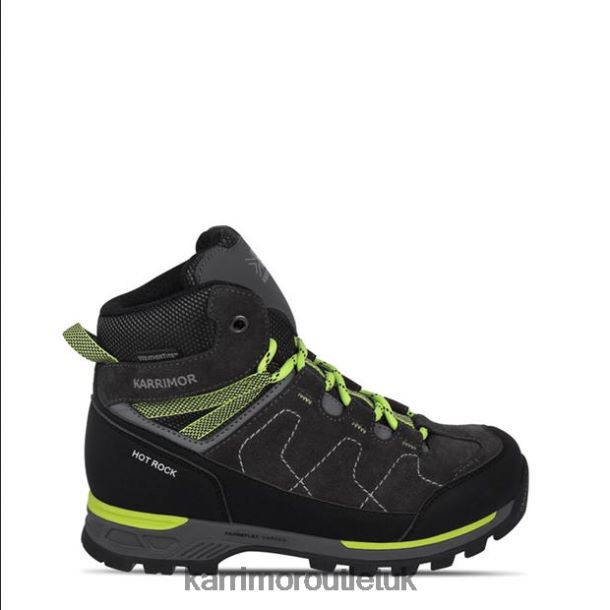 Karrimor Sandals UK - Footwear Karrimor Hot Rock Bt Ch00 Charcoal/Green Unisex R04TL0273