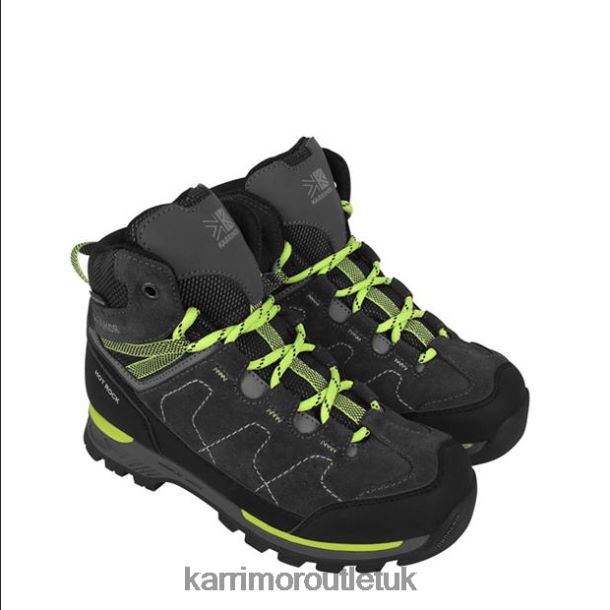 Karrimor Sandals UK - Footwear Karrimor Hot Rock Bt Ch00 Charcoal/Green Unisex R04TL0273