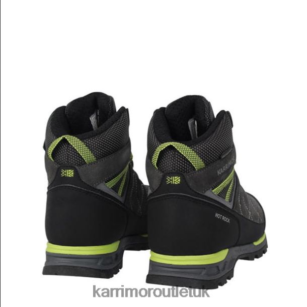 Karrimor Sandals UK - Footwear Karrimor Hot Rock Bt Ch00 Charcoal/Green Unisex R04TL0273