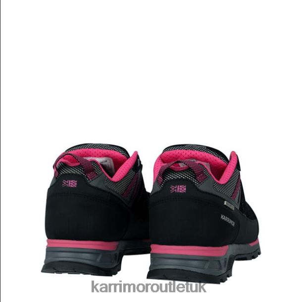 Karrimor Sandals UK - Footwear Karrimor Hot Rock Low Walking Shoes Black/Pink Women R04TL0102