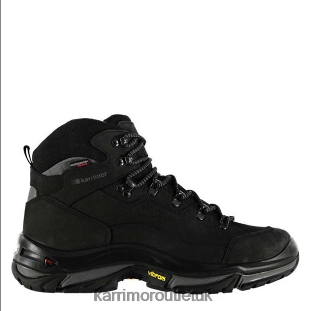 Karrimor Sandals UK - Footwear Karrimor KSB Brecon High Walking Boots Charcoal Men R04TL078