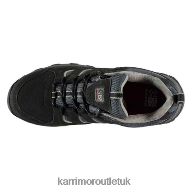 Karrimor Sandals UK - Footwear Karrimor Mount Low Walking Shoes Black Men R04TL081