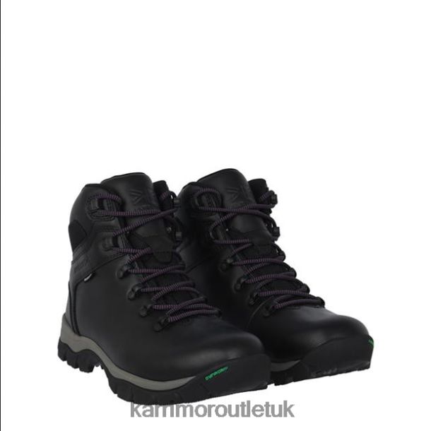 Karrimor Sandals UK - Footwear Karrimor Skiddaw Walking Boots Black Women R04TL087