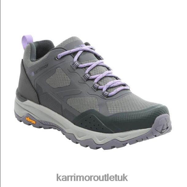 Karrimor Sandals UK - Footwear Karrimor Spiral Low Walking Shoes Grey Women R04TL093