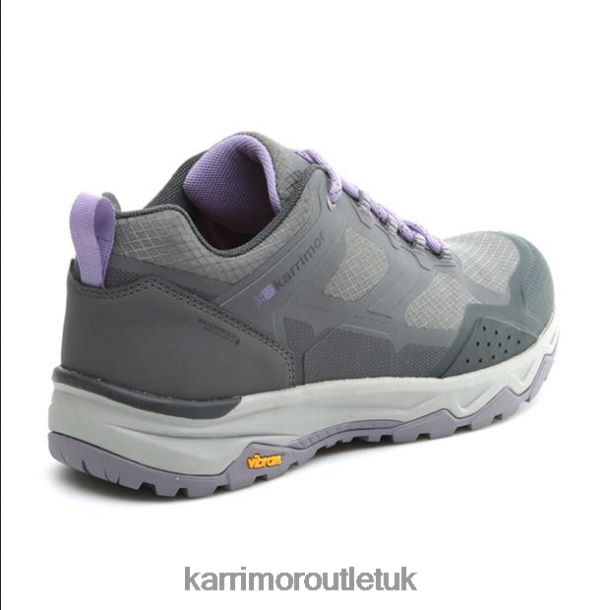 Karrimor Sandals UK - Footwear Karrimor Spiral Low Walking Shoes Grey Women R04TL093