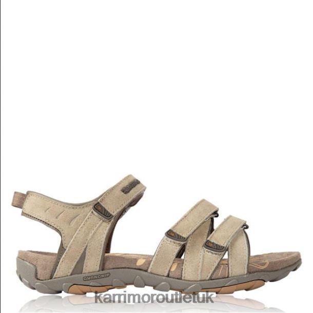 Karrimor Sandals UK - Footwear Karrimor Tuvalu Leather Sandals Tan Women R04TL0111